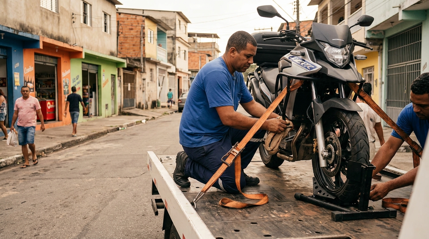 Guincho para Moto em Florianópolis‑SC